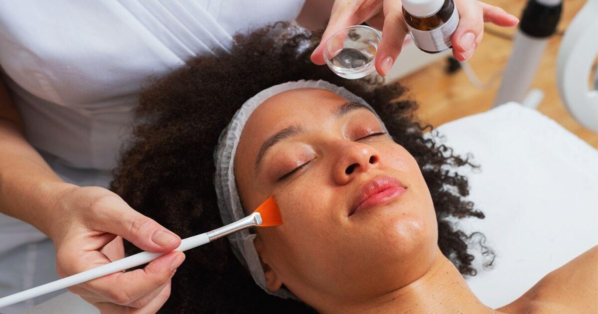 Skin peeling treatment