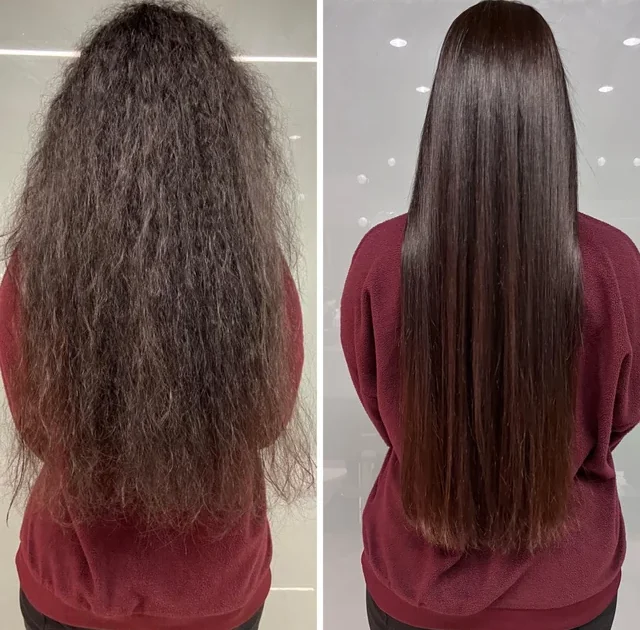 Got the hair botox treatment