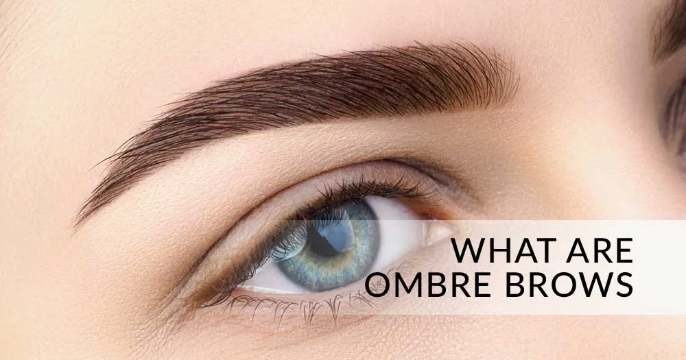 What are omber brows