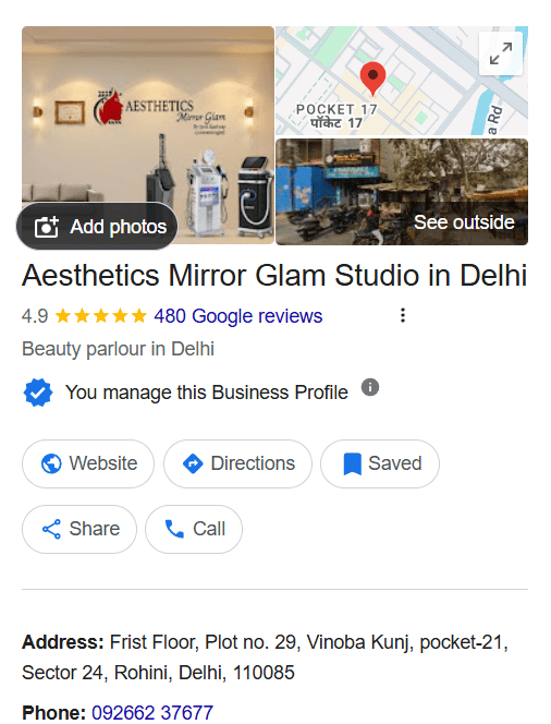google my business review