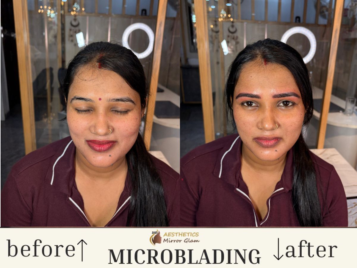Microblading results , microblading before & after results, microblading near me