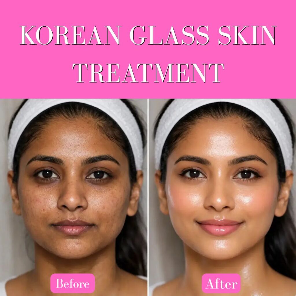 Korean Glass Skin Treatment in Delhi 