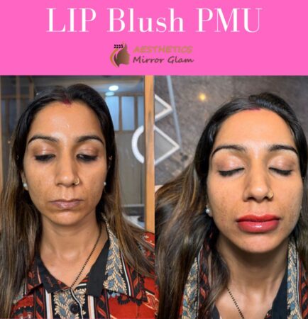 Lip blush permanent makeup in rohini, delhi