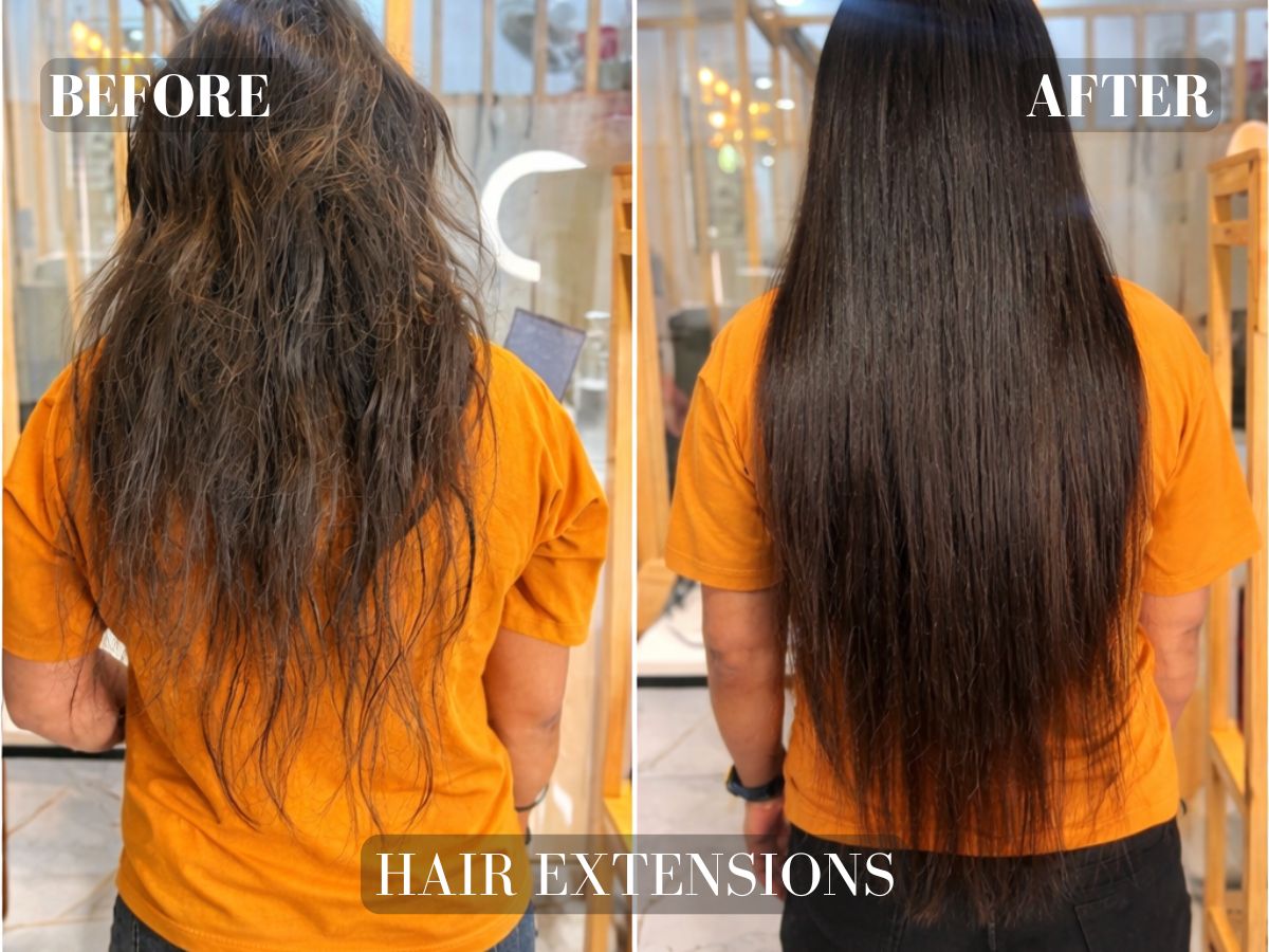 Hair extensions near me , hair extensions in rohini