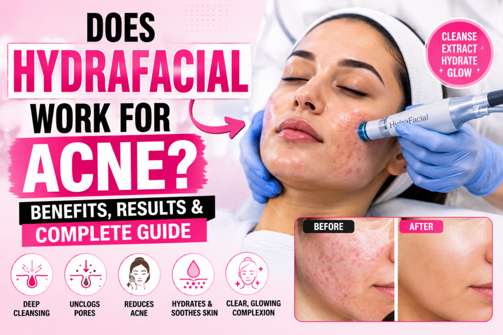 Does HydraFacial Work for Acne? Benefits, Results & Complete Guide
