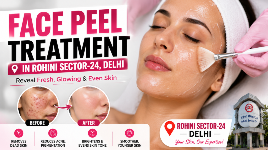 Face Peel Treatment in Rohini Sector-24, Delhi