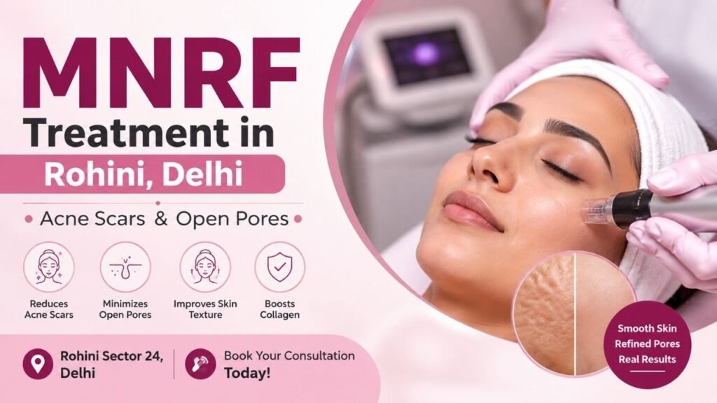 MNRF Treatment in Rohini, Delhi | Acne Scars & Open Pores