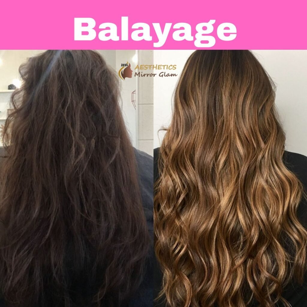 Balayage hair color in Rohini Delhi