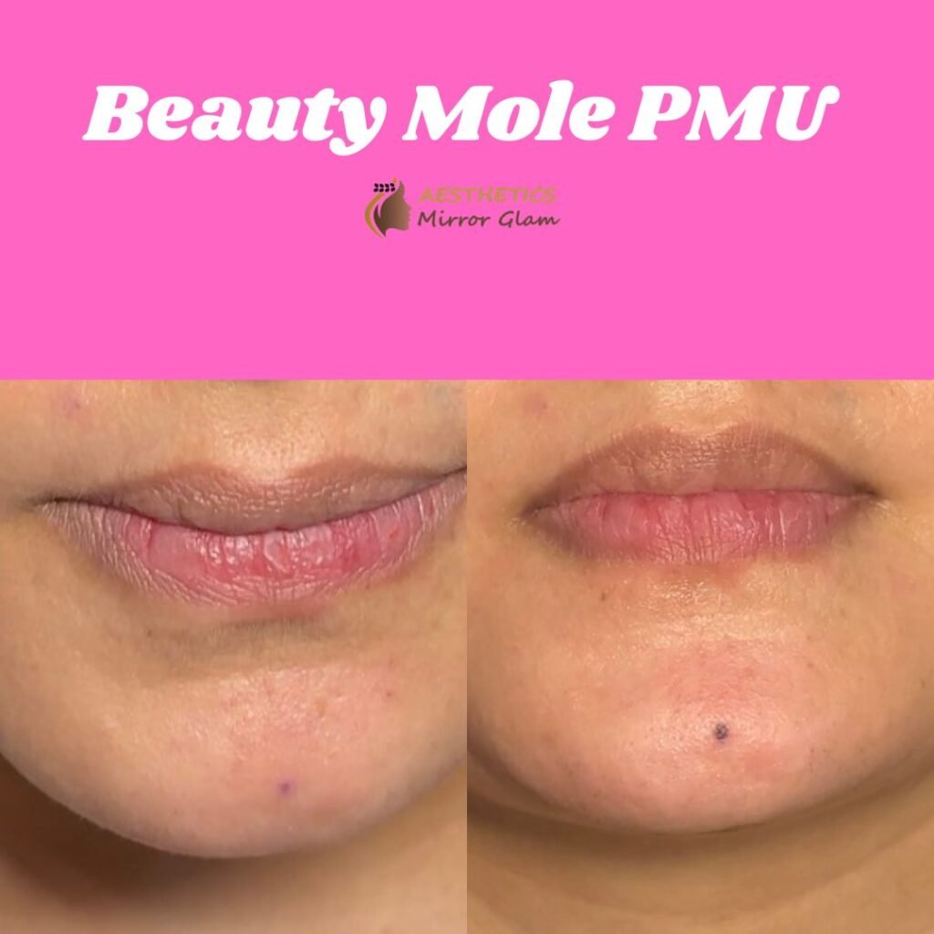 Beauty mole PMU near me in Rohini, Delhi - Aesthetics Mirror Glam Studio result