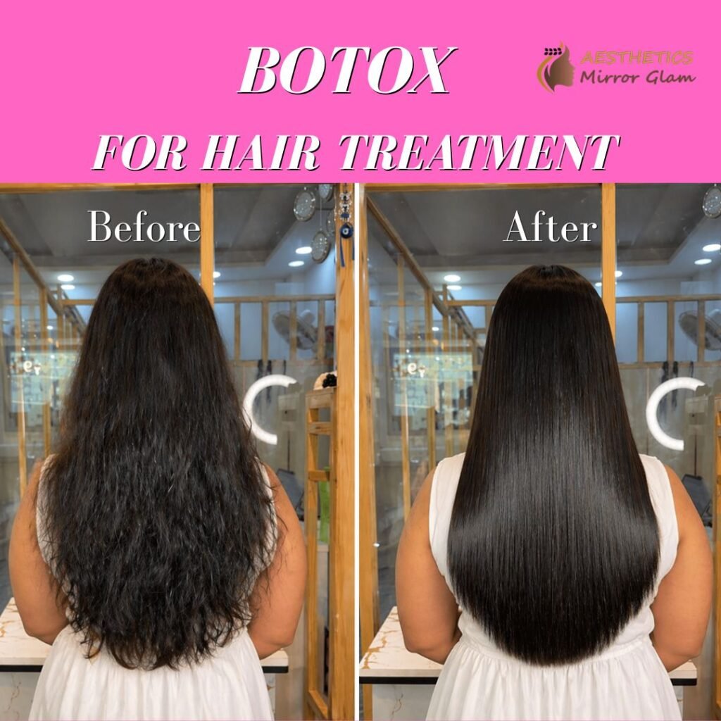 Hair Botox treatment near me in Rohini