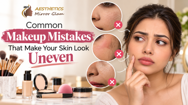 Common Makeup Mistakes That Make Your Skin Look Uneven