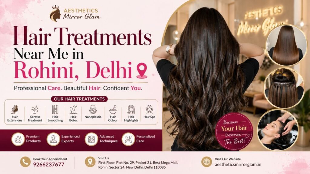 Hair Treatments Near Me in Rohini, Delhi