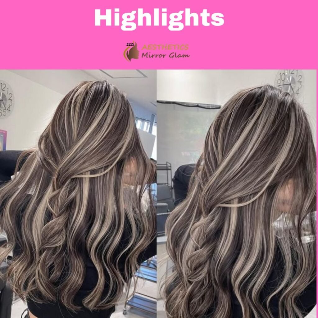 Hair highlights salon Rohini Delhi
