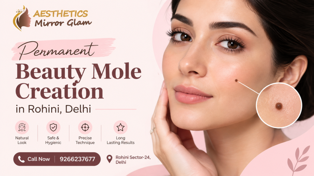 Permanent Beauty Mole Creation in Rohini, Delhi