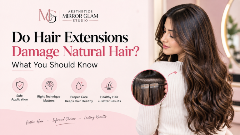hair extensions damage the normal hair extensions